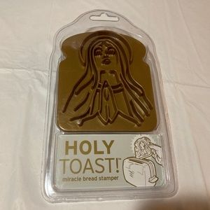 Holy Toast by Fred and Friends Miracle Bread Stamper NIP